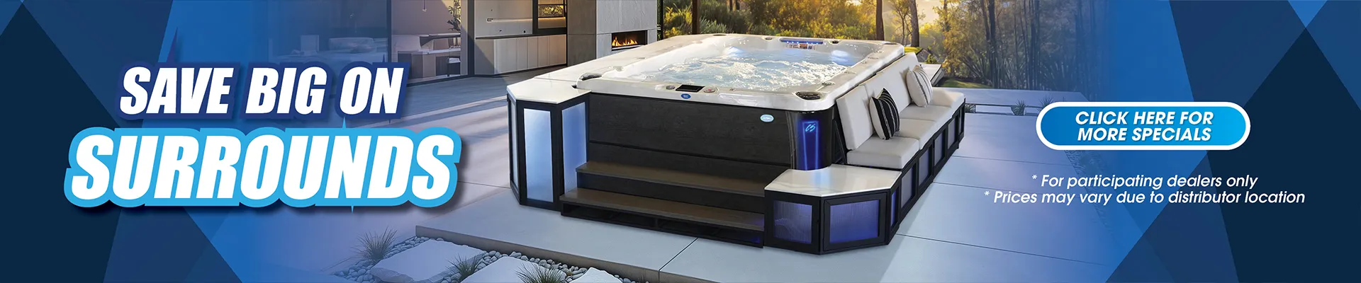 Calspas hot tub being used in a family setting - Richmond