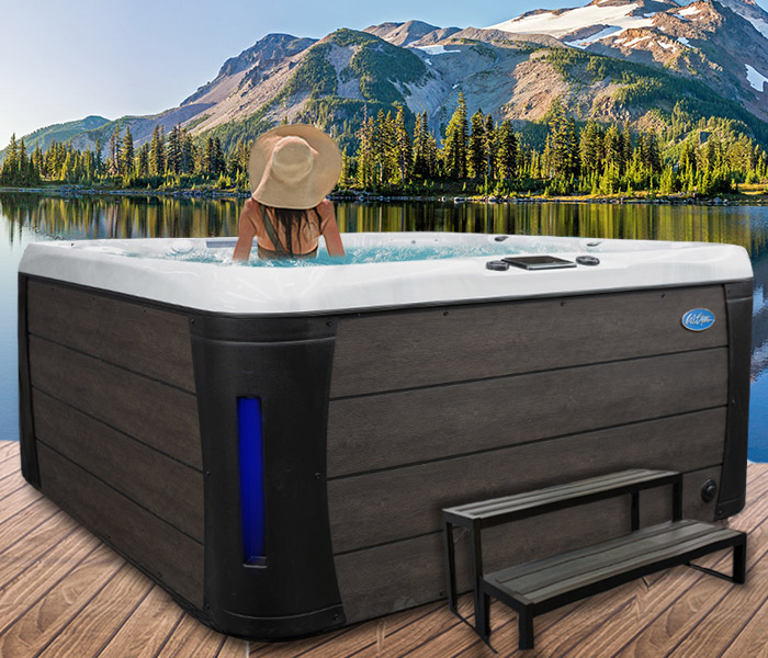 Calspas hot tub being used in a family setting - hot tubs spas for sale Richmond